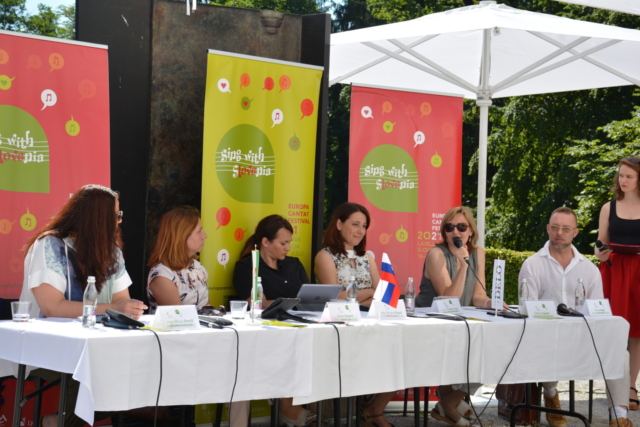 Press conference before the opening of the Festival, July 2021