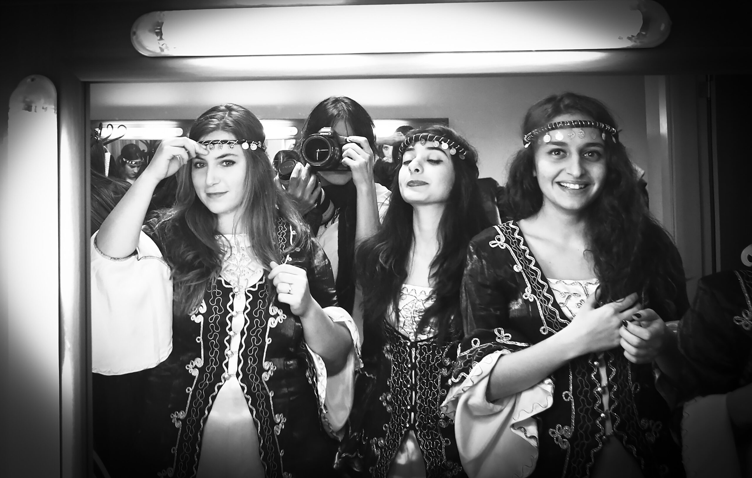 Gülüm İmrat, Turkey: I’m The Photographer, 2013, Boğaziçi Caz Korosu, Turkey - A scene from the backstage of choir singers who are preparing to take the stage before a special concert.