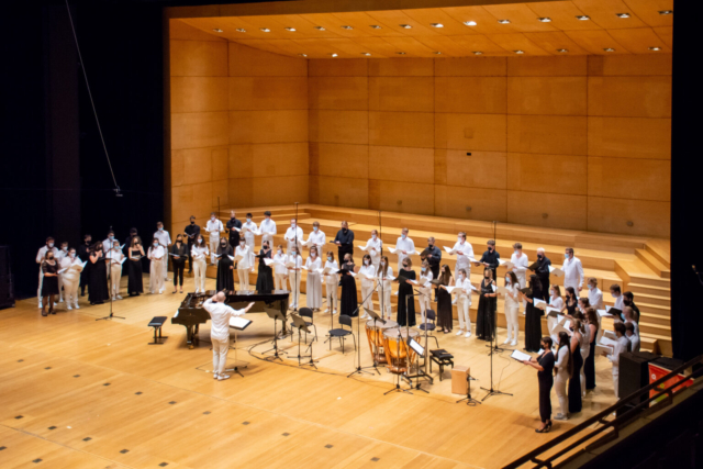 Nacionalni mladinski zbori / National Youth Choirs; Photo: Tamara Domjanič