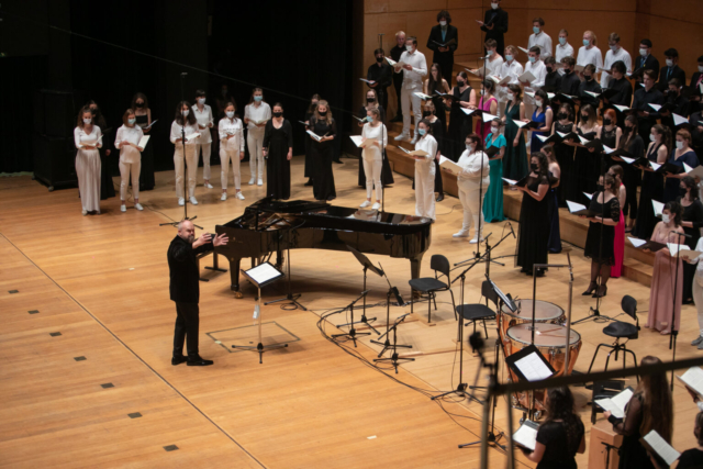Nacionalni mladinski zbori / National Youth Choirs; Photo: Tomaž Črnej